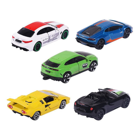 Dream Cars Italy (2023) 5 Piece Set 1/64 Diecast Model Cars by Majorette-Majorette-ModelCars.com