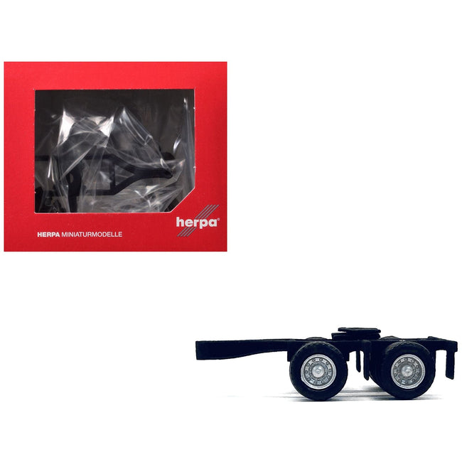 Dual Axle Converter Dolly A-Train 1/87 (HO) Plastic Model by Promotex-Promotex-ModelCars.com