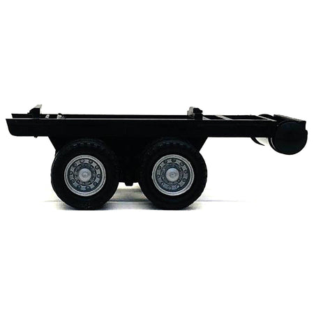 Dual Axle Trailer Chassis 1/87 (HO) Plastic Model by Promotex - Promotex - ModelCars.com