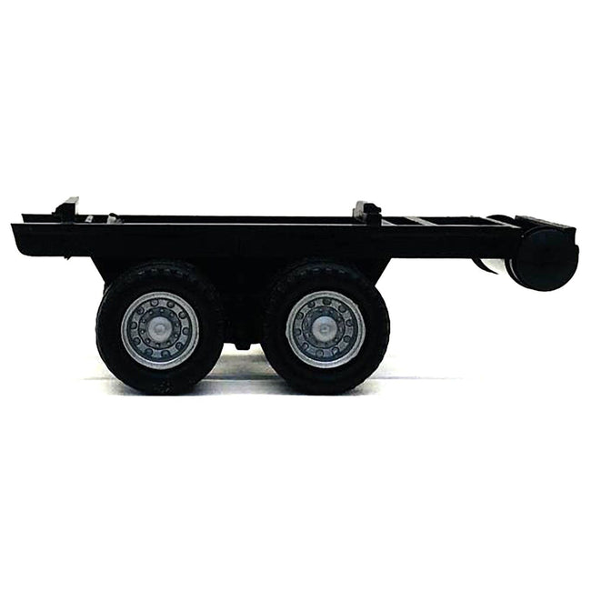 Dual Axle Trailer Chassis 1/87 (HO) Plastic Model by Promotex-Promotex-ModelCars.com