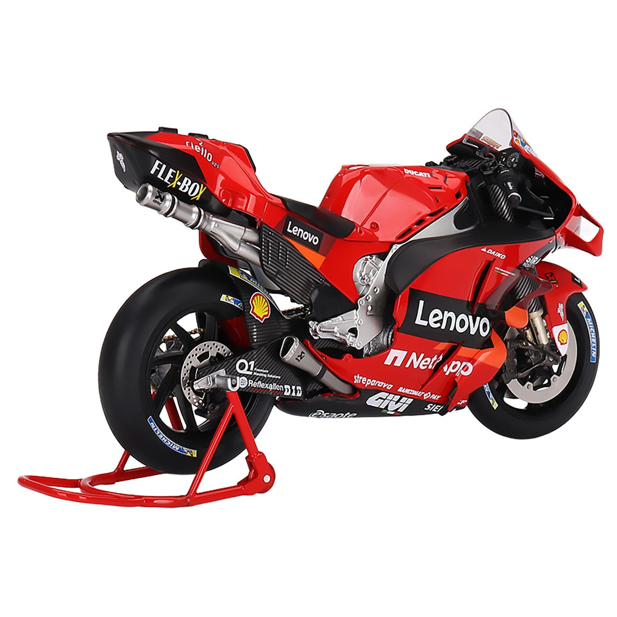 Ducati Desmosedici #43 Jack Miller "Presentation" "MotoGP World Championship" (2022) 1/12 Motorcycle Model by True Scale Miniatures-Mini GT-ModelCars.com