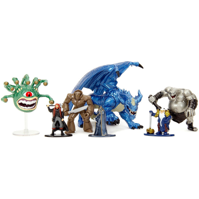 "Dungeons and Dragons" Set of 7 Diecast Figures by Jada-Jada-ModelCars.com