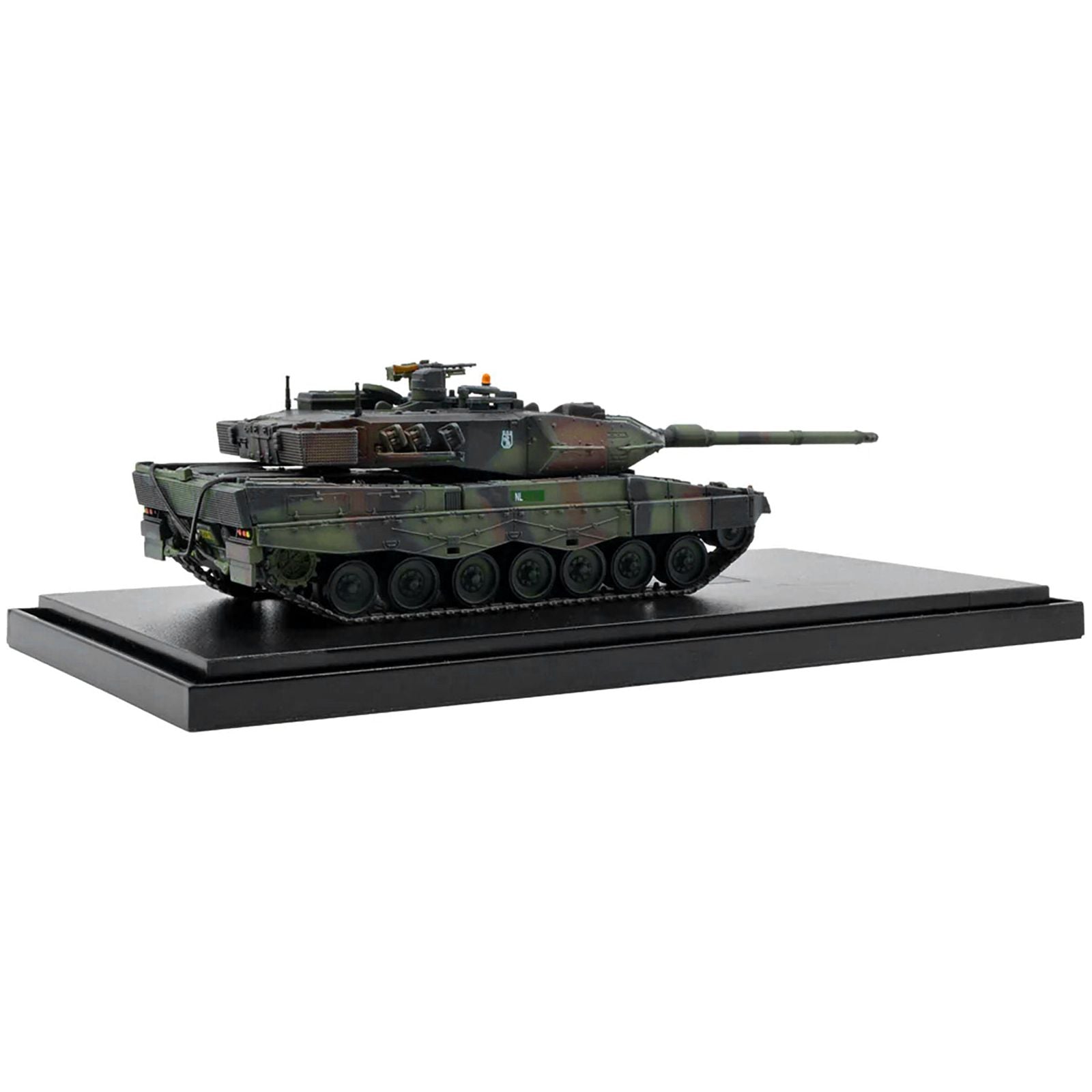 Dutch Royal Netherlands Army Leopard 2A6NL Main Battle Tank Woodland Camouflage 1/72 Diecast Model by Panzerkampf - Panzerkampf - ModelCars.com