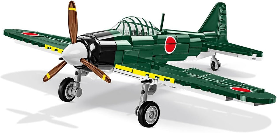 Cobi Historical Collection WII MITSUBISHI A6M2 "ZERO" Japanese Fighter Plane