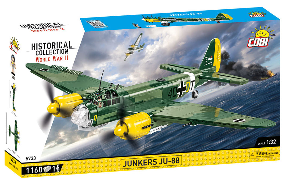 Cobi 1160pcs HC WWII Junkers JU-88