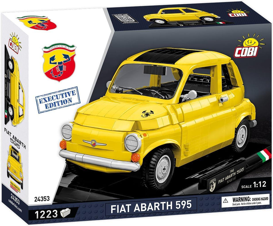 Cobi 1223 PCS CARS /24353/ 1965 FIAT 500 ABARTH EXECUTIVE EDITION