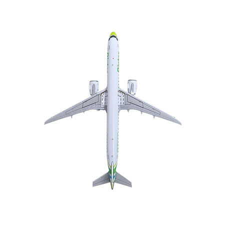 Embraer E195-E2 Commercial Aircraft "Binter Canarias" (EC-OEA) White with Green Tail Stripes Stripes 1/400 Diecast Model Airplane by GeminiJets-GeminiJets-ModelCars.com