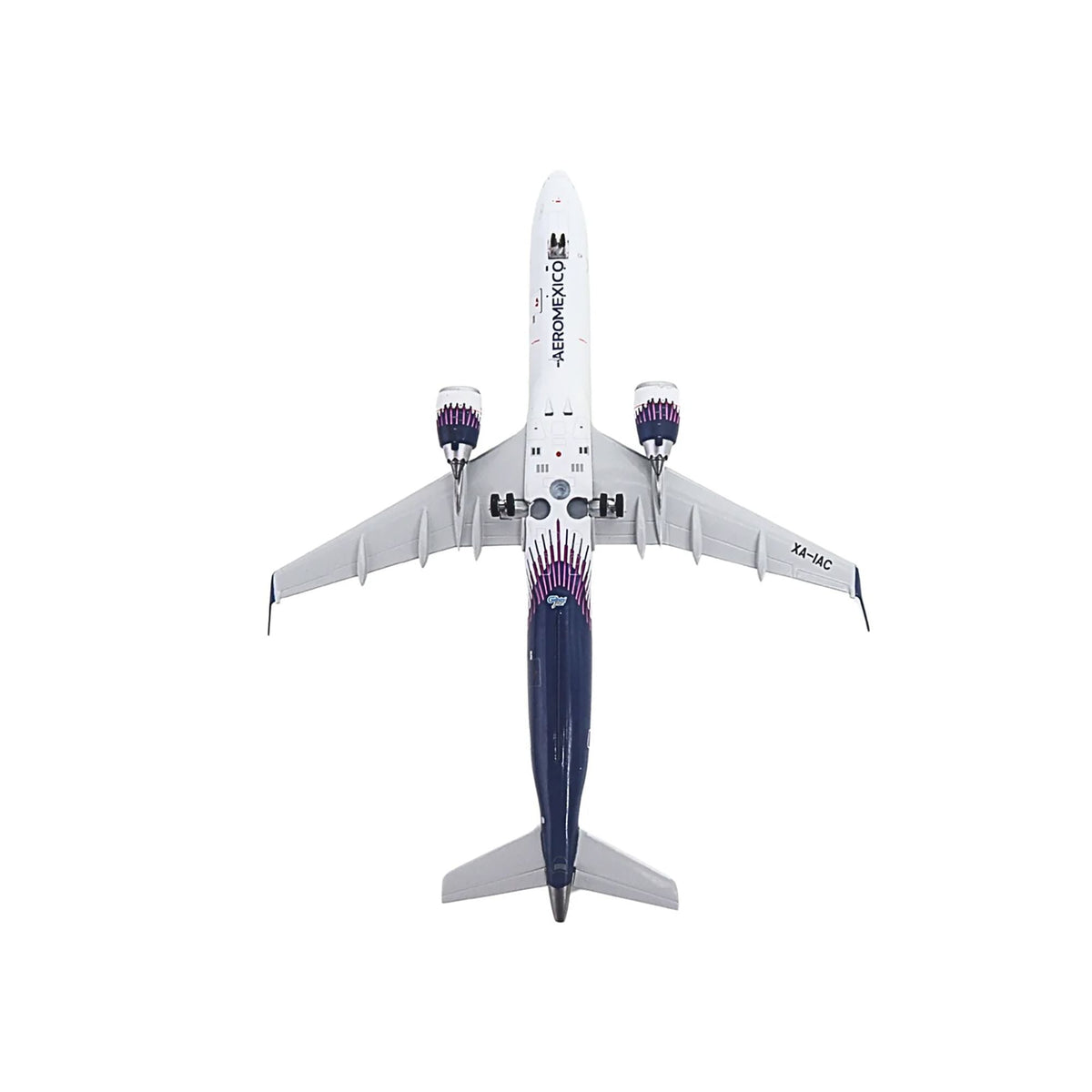 Embraer ERJ-190 Commercial Aircraft "Aeromexico Connect" (XA-IAC) White with Blue Tail "Gemini 200" Series 1/200 Diecast Model Airplane by GeminiJets-GeminiJets-ModelCars.com
