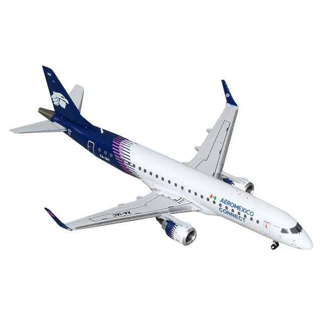 Embraer ERJ-190 Commercial Aircraft "Aeromexico Connect" (XA-IAC) White with Dark Blue Tail 1/400 Diecast Model Airplane by GeminiJets-GeminiJets-ModelCars.com