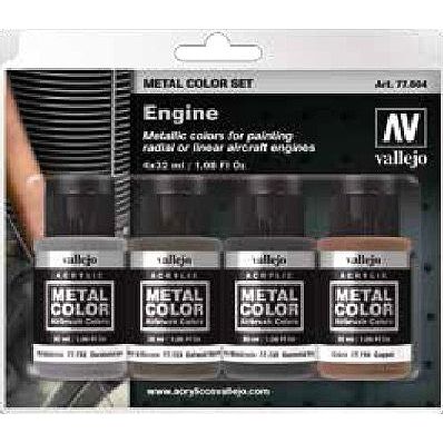 ENGINE SET (4) - Vallejo - ModelCars.com