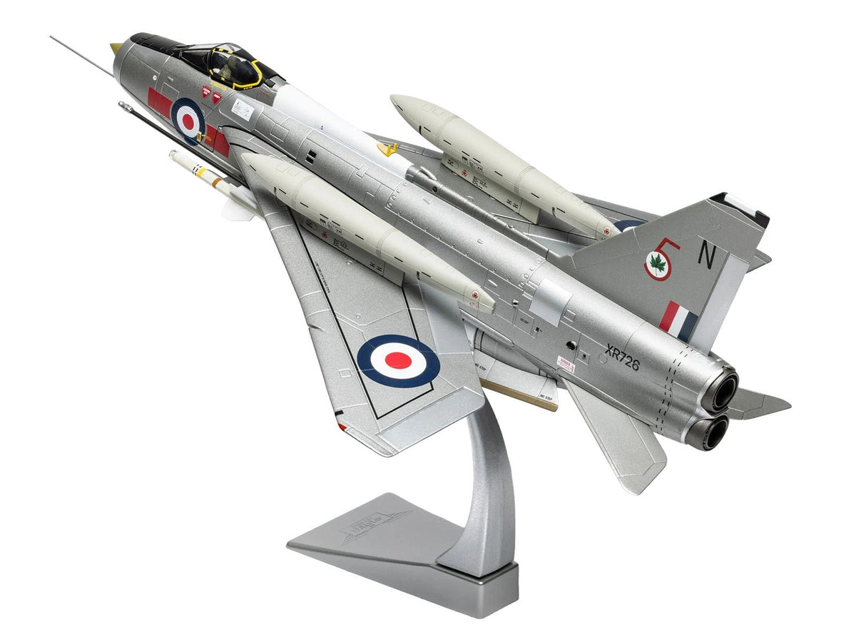 English Electric Lightning F.6 Aircraft "XR726 No. 5 Squadron Binbrook Wing RAF Leconfield" (1973) Royal Air Force "The Aviation Archive" Series 1/48 Diecast Model by Corgi-Corgi-ModelCars.com
