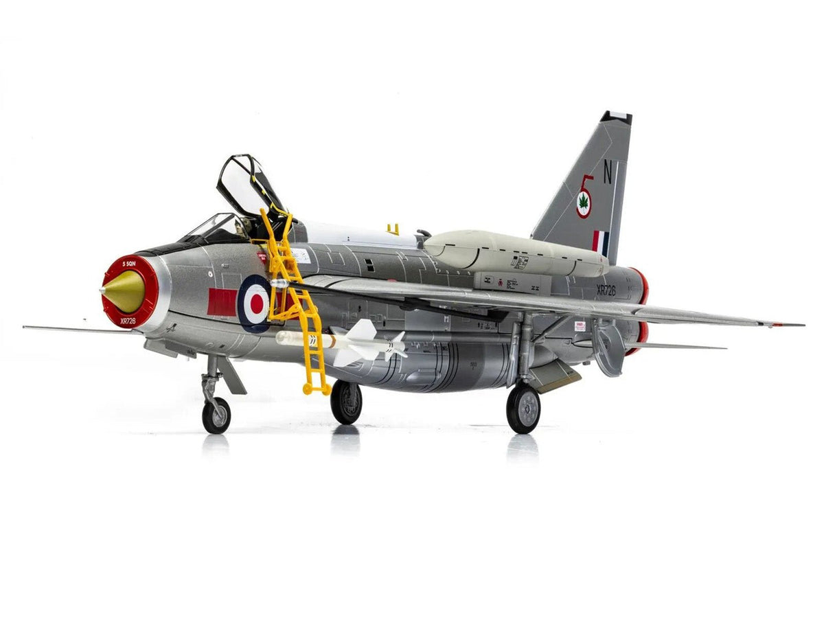 English Electric Lightning F.6 Aircraft "XR726 No. 5 Squadron Binbrook Wing RAF Leconfield" (1973) Royal Air Force "The Aviation Archive" Series 1/48 Diecast Model by Corgi-Corgi-ModelCars.com