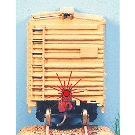 EOT - R EO TRAIN RED FLASHR - Circuitron - ModelCars.com