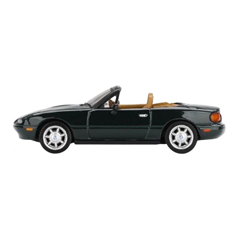 Eunos Roadster V - Special RHD (Right Hand Drive) Dark Green Limited Edition 1/64 Diecast Model Car by Mini GT - Mini GT - ModelCars.com