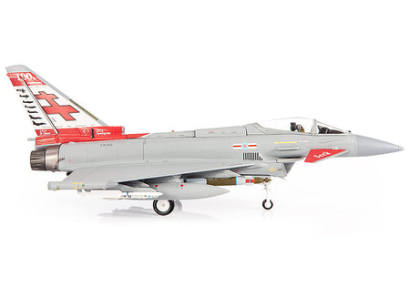 Eurofighter Typhoon FGR4 EF-2000 Aircraft "No.41(R) Squadron 100th Anniversary" (2016) British Royal Air Force 1/72 Diecast Model by JC Wings-JC Wings-ModelCars.com