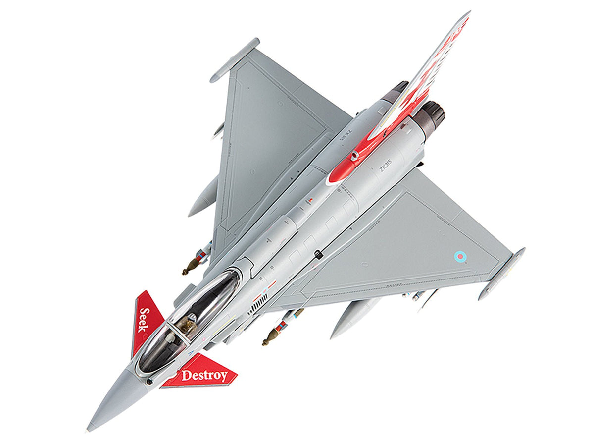 Eurofighter Typhoon FGR4 EF-2000 Aircraft "No.41(R) Squadron 100th Anniversary" (2016) British Royal Air Force 1/72 Diecast Model by JC Wings-JC Wings-ModelCars.com