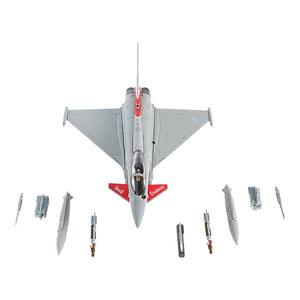 Eurofighter Typhoon FGR4 EF-2000 Aircraft "No.41(R) Squadron 100th Anniversary" (2016) British Royal Air Force 1/72 Diecast Model by JC Wings