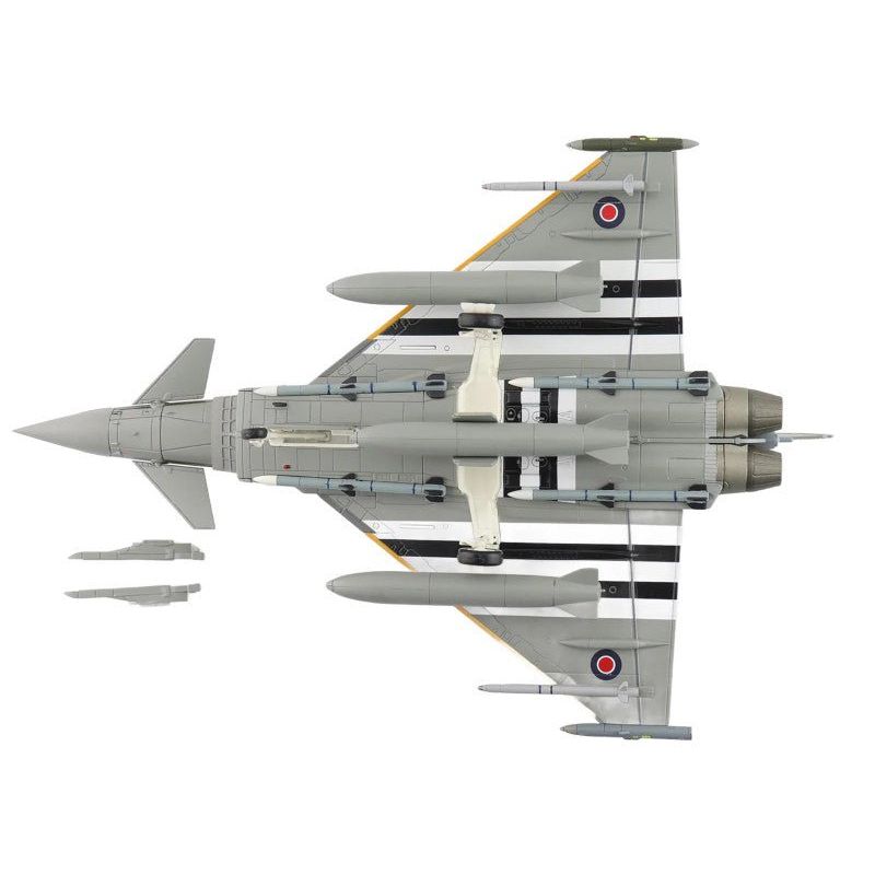 Eurofighter Typhoon FGR4 Fighter Aircraft "ZJ913 FM-G" (2024) British Royal Air Force "Air Power Series" 1/72 Diecast Model by Hobby Master-Hobby Master-ModelCars.com