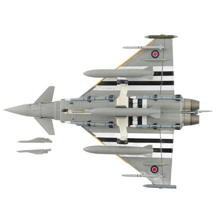 Eurofighter Typhoon FGR4 Fighter Aircraft "ZJ913 FM-G" (2024) British Royal Air Force "Air Power Series" 1/72 Diecast Model by Hobby Master-Hobby Master-ModelCars.com