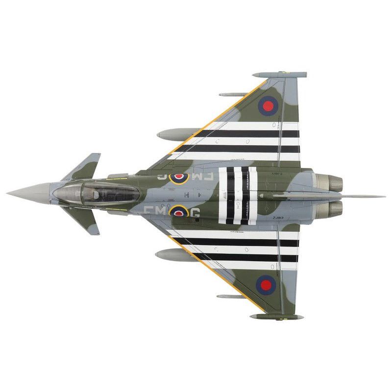 Eurofighter Typhoon FGR4 Fighter Aircraft "ZJ913 FM-G" (2024) British Royal Air Force "Air Power Series" 1/72 Diecast Model by Hobby Master-Hobby Master-ModelCars.com