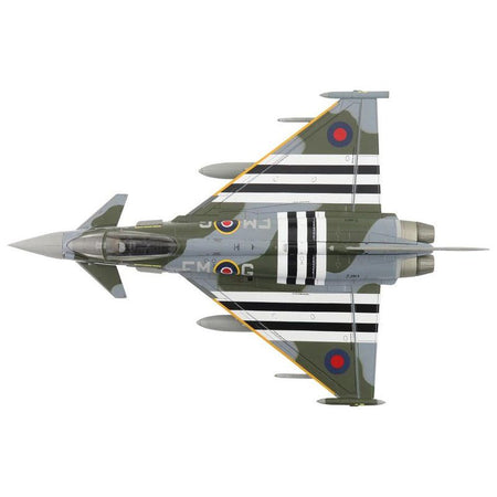 Eurofighter Typhoon FGR4 Fighter Aircraft "ZJ913 FM-G" (2024) British Royal Air Force "Air Power Series" 1/72 Diecast Model by Hobby Master-Hobby Master-ModelCars.com