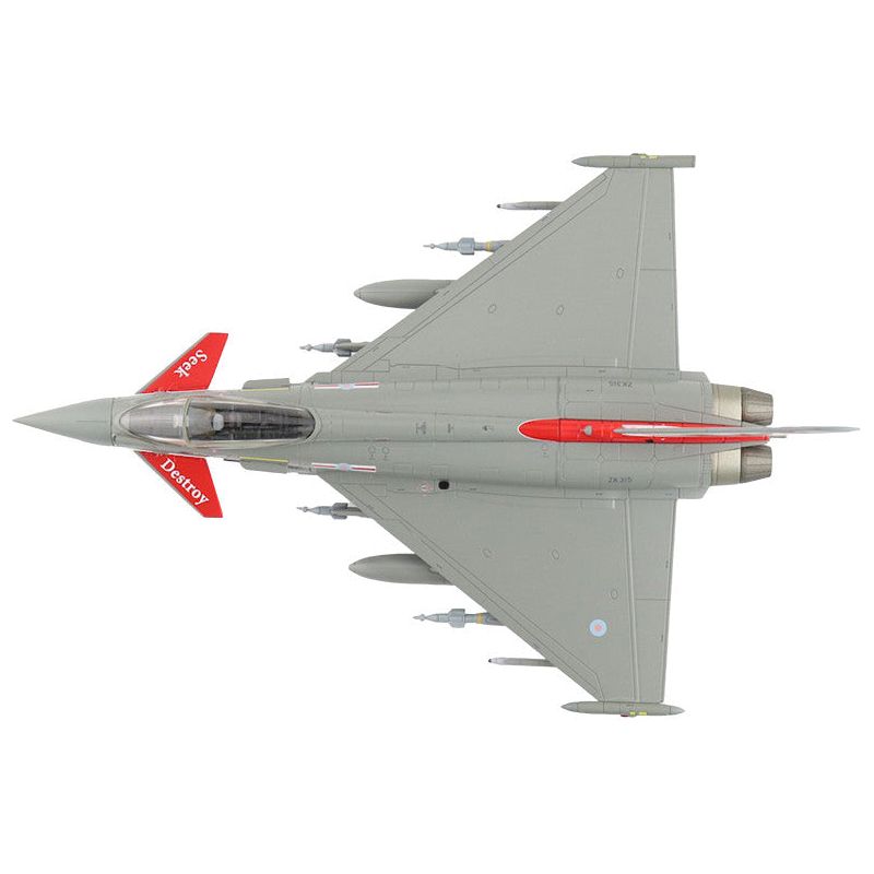 Eurofighter Typhoon Fighter Aircraft "ZK315 41 Squadron RAF Coningsby" (2015) Royal Air Force "Air Power Series" 1/72 Diecast Model by Hobby Master - Hobby Master - ModelCars.com