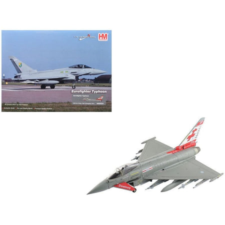Eurofighter Typhoon Fighter Aircraft "ZK315 41 Squadron RAF Coningsby" (2015) Royal Air Force "Air Power Series" 1/72 Diecast Model by Hobby Master - Hobby Master - ModelCars.com