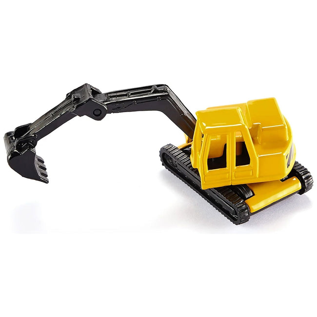 Excavator Yellow and Black Diecast Model by Siku-SIKU-ModelCars.com