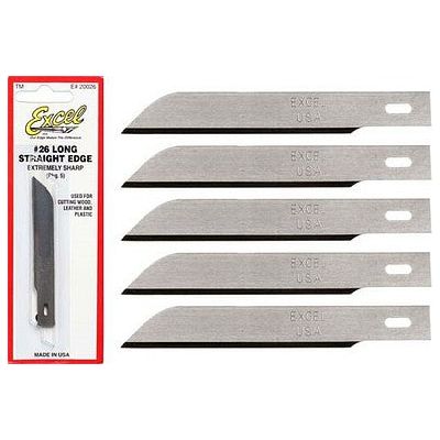 Excel Blades 26 3" WHITTLING BLADE 5P - Excel Blades - ModelCars.com