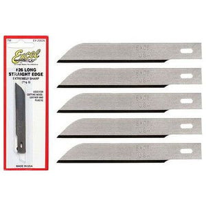 Excel Blades #26 3" WHITTLING BLADE 5P
