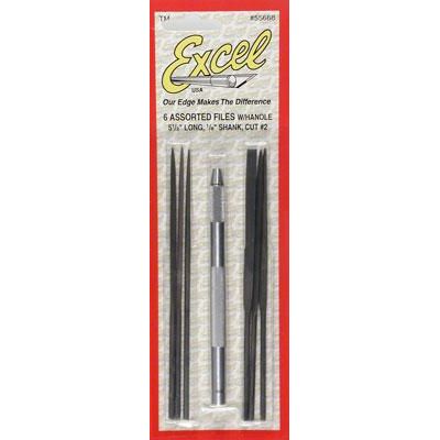 Excel Blades 6 ASSRTD FILE SET W/ HNDL - Excel Blades - ModelCars.com