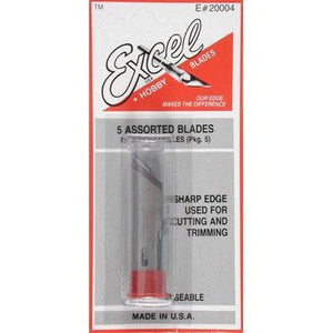 Excel Blades ASST HVY DTY BLD 5 PC