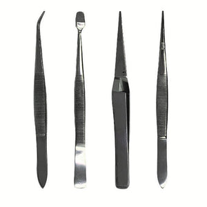 Excel Hobby Blade  4 Piece Tweezers Set