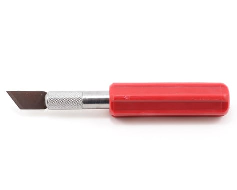Red handled hobby knife