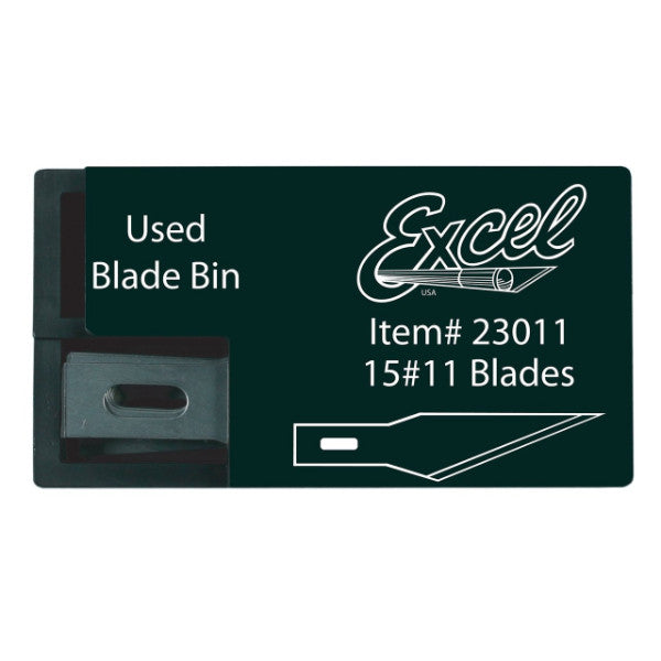 Excel 23011 15#11 blades in used blade bin