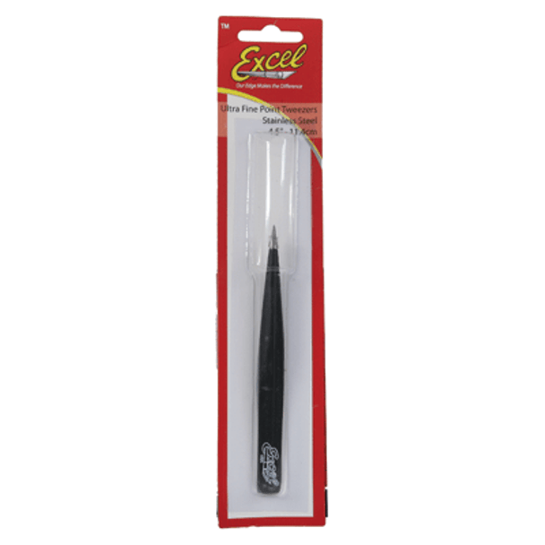 Excel Blades HOLLOW HANDLE TWEEZER BLK Supplies Excel Blades