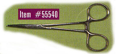 Excel Blades 5" STRAIGHT NOSE HEMOSTAT     