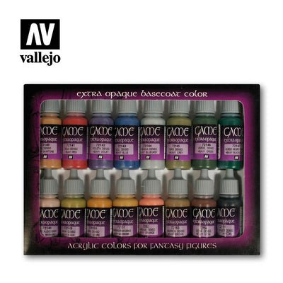 EXTRA OPAQUE COLORS (16) - Vallejo - ModelCars.com