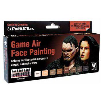 FACE PAINT (8) - Vallejo - ModelCars.com