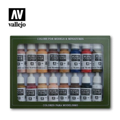 FACE & SKIN TONES (16) - Vallejo - ModelCars.com