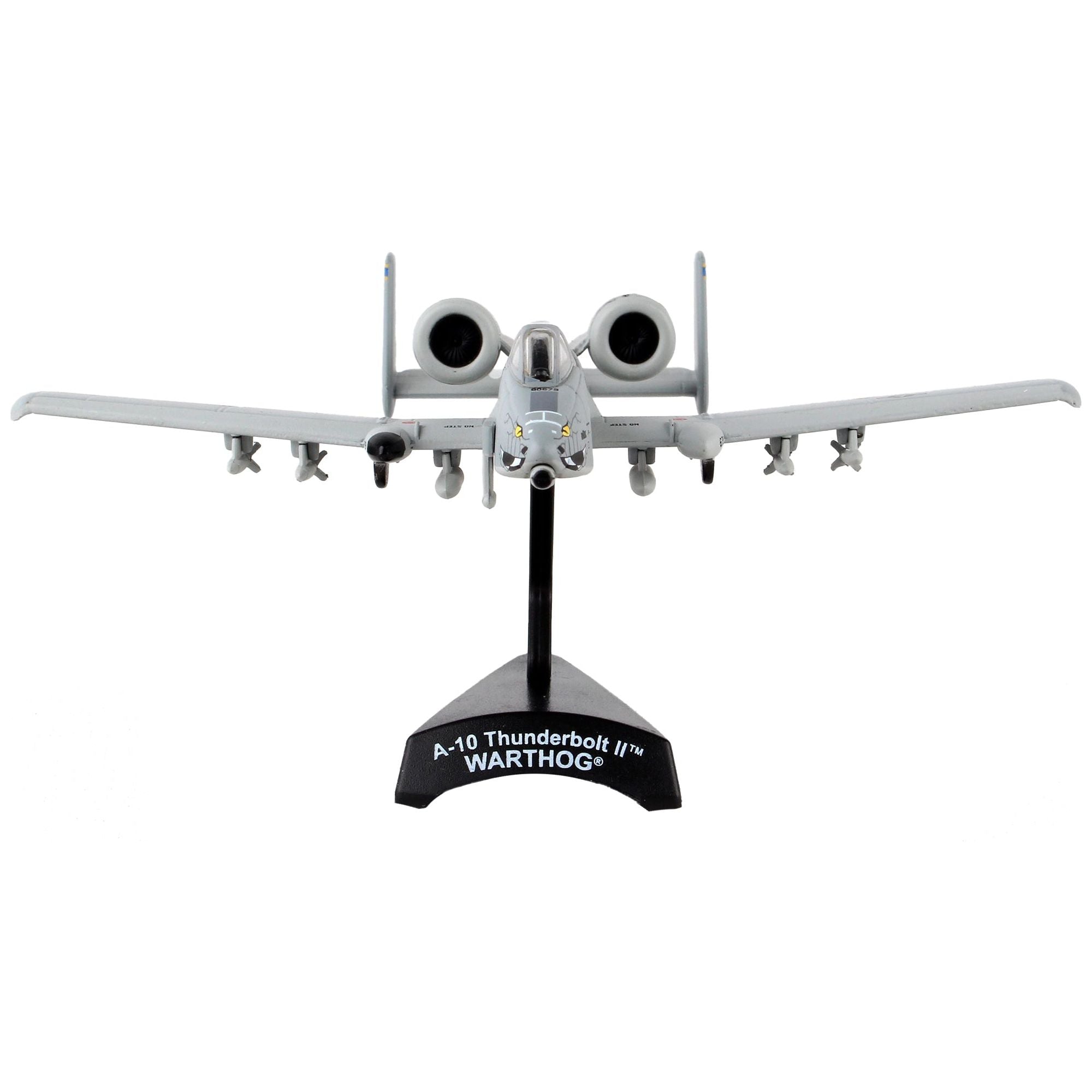 Fairchild Republic A - 10 Thunderbolt II Warthog Aircraft "163rd Fighter Squadron Blacksnakes" United States Air Force 1/140 Diecast Model Airplane by Postage Stamp - Postage Stamp - ModelCars.com