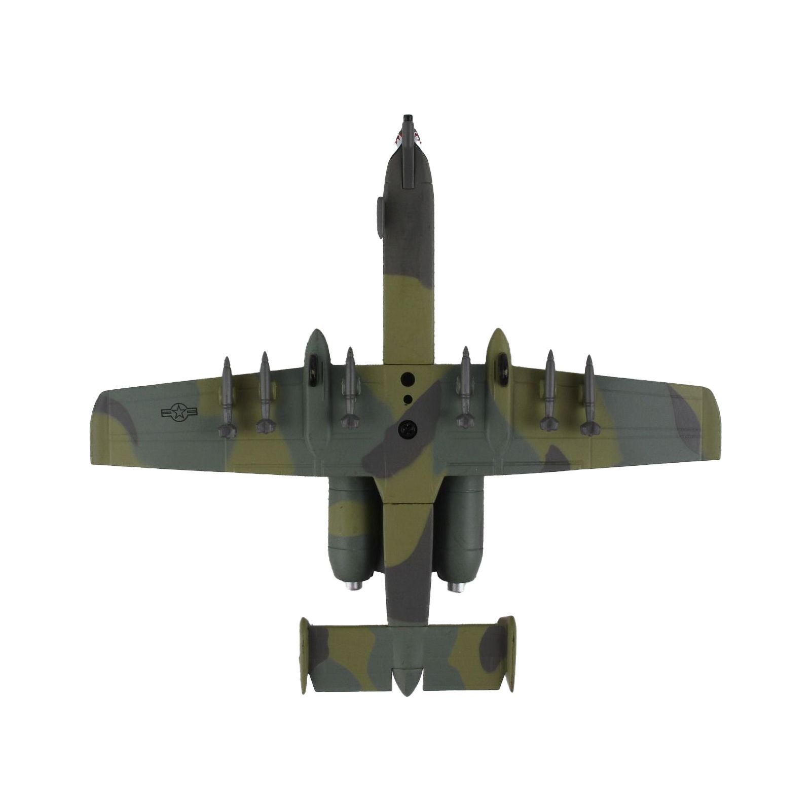 Fairchild Republic A - 10A Thunderbolt II (Warthog) Aircraft "Flying Tigers - First American Volunteer Group of the Republic of China Air Force" 1/140 Diecast Model Airplane by Postage Stamp - Postage Stamp - ModelCars.com