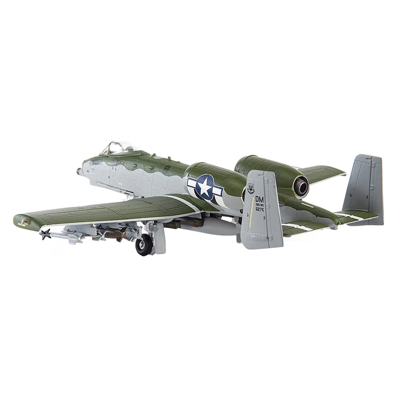 Fairchild Republic A - 10C Thunderbolt II Attack Aircraft "355th Fighter Wing 354th Fighter Squadron Bulldogs" (2020) United States Air Force 1/144 Diecast Model by JC Wings - JC Wings - ModelCars.com