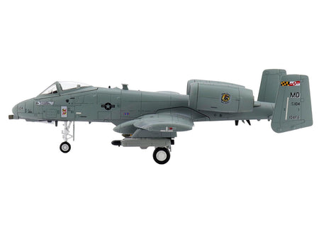 Fairchild Republic A-10C Thunderbolt II Attack Aircraft "80-0283 Maryland Farewell 104 FS Maryland ANG" (2025) United States Air Force "Air Power Series" 1/72 Diecast Model by Hobby Master-Hobby Master-ModelCars.com