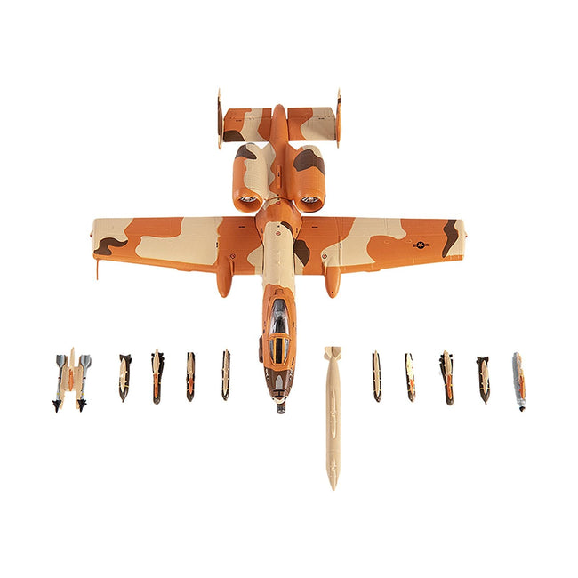 Fairchild Republic A - 10C Thunderbolt II Attack Aircraft "917th Tactical Fighter Wing Operation Desert Storm" (1990) United States Air Force 1/144 Diecast Model by JC Wings - JC Wings - ModelCars.com