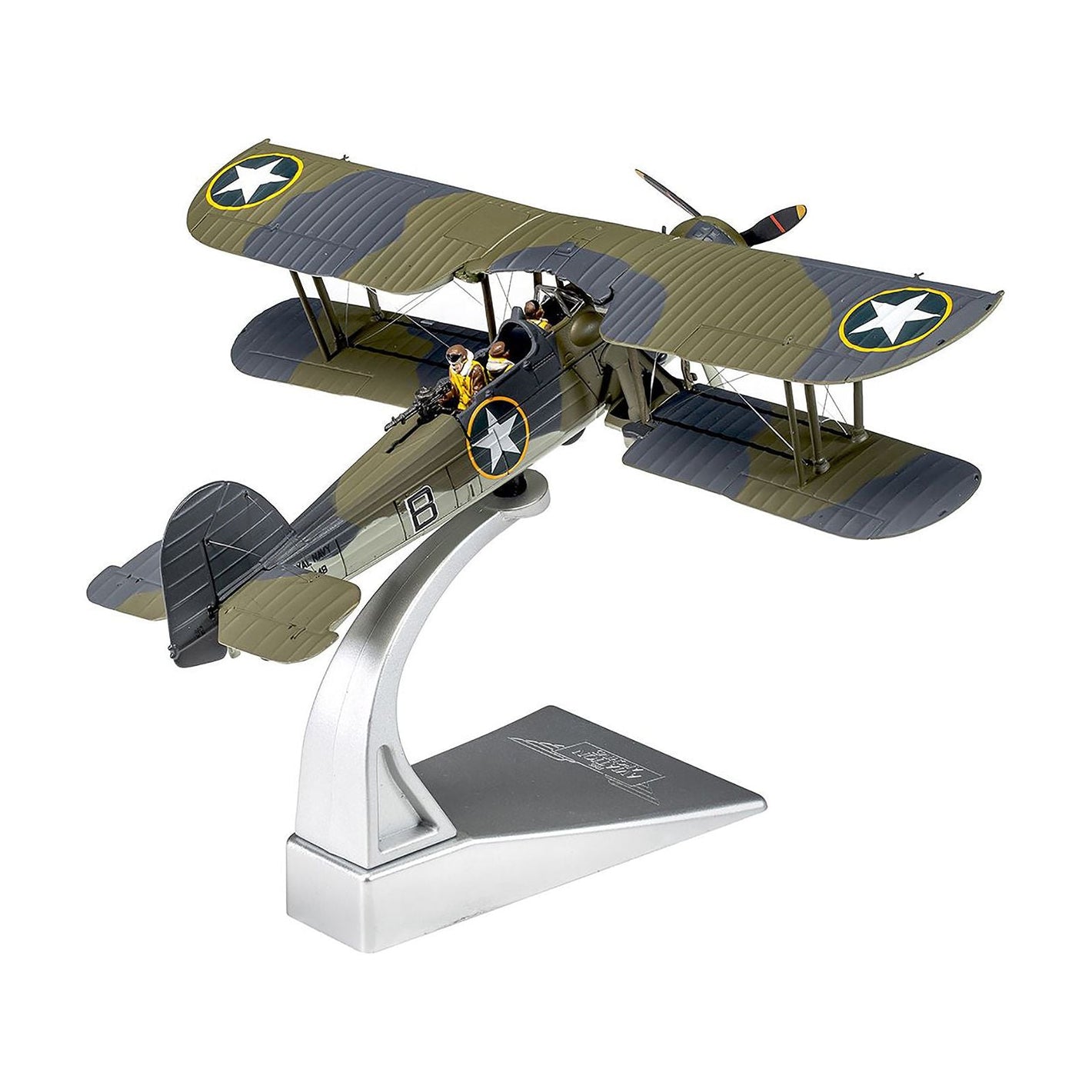 Fairey Swordfish Mk.I Bomber Aircraft "No. 833 Squadron of the Fleet Air Arm HMS Biter Operation Torch" (1942) British Royal Air Force "The Aviation Archive" Series 1/72 Diecast Model by Corgi - Corgi - ModelCars.com