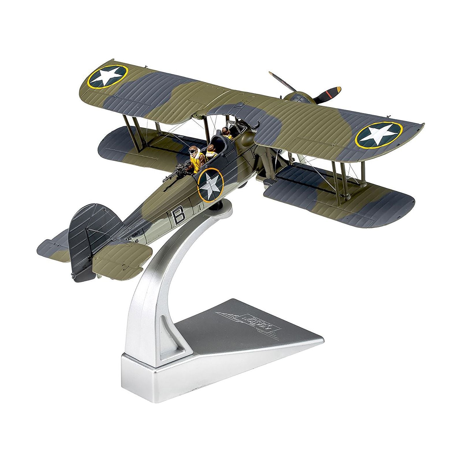 Fairey Swordfish Mk.I Bomber Aircraft "No. 833 Squadron of the Fleet Air Arm HMS Biter Operation Torch" (1942) British Royal Air Force "The Aviation Archive" Series 1/72 Diecast Model by Corgi - Corgi - ModelCars.com