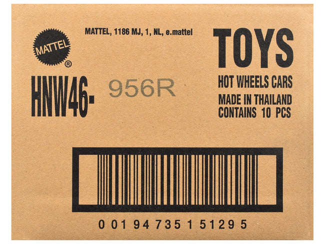 "Fast & Furious 25th Anniversary" 2026 10 piece Set R Diecast Model Cars by Hot Wheels-Hotwheels-ModelCars.com