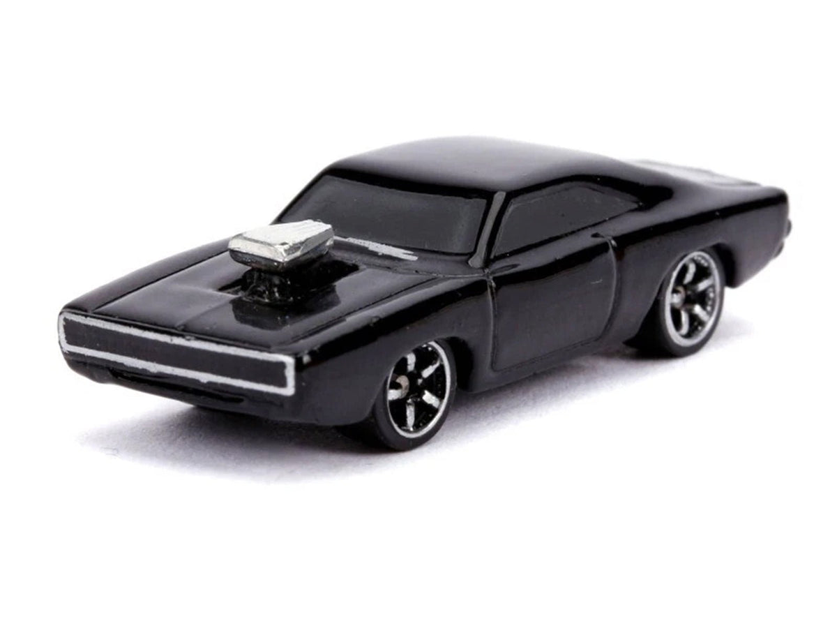 "Fast & Furious 25th Anniversary" 3 piece Set 1 "Nano Hollywood Rides" Diecast Model Cars by Jada-Jada-ModelCars.com