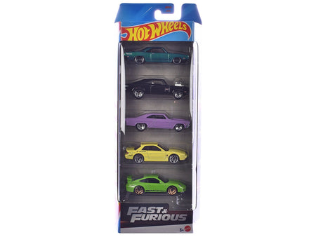 "Fast & Furious" 5 piece Set die Diecast Model Cars by Hot Wheels-Hotwheels-ModelCars.com